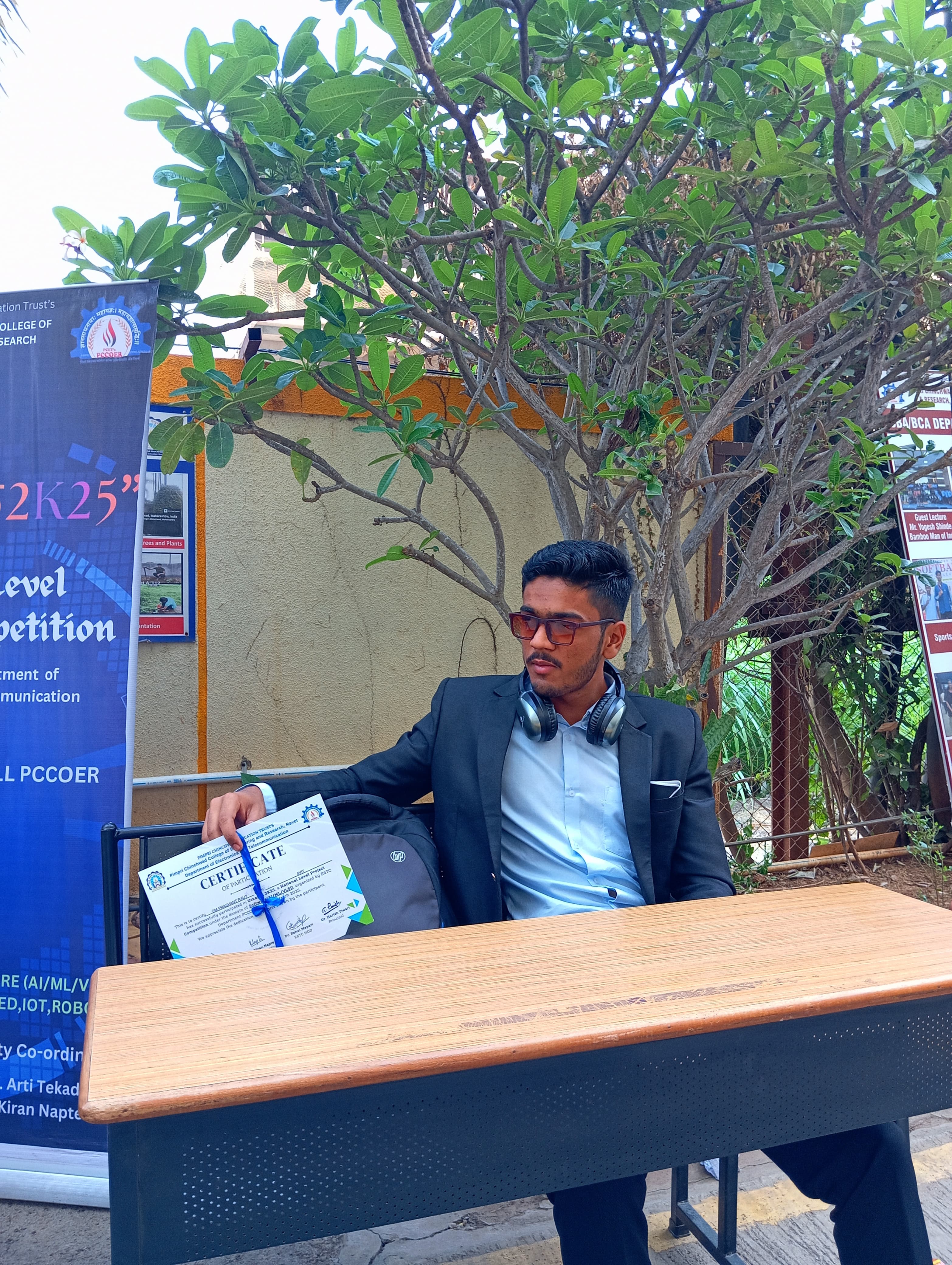 Om Raut - Project Head Developer